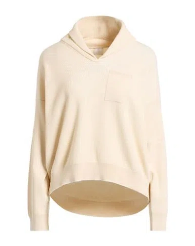 Eleventy Woman Sweater Cream Size S Cotton In White