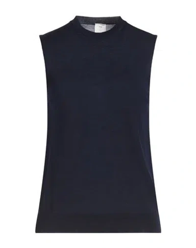 Eleventy Woman Sweater Navy Size S Wool In Black