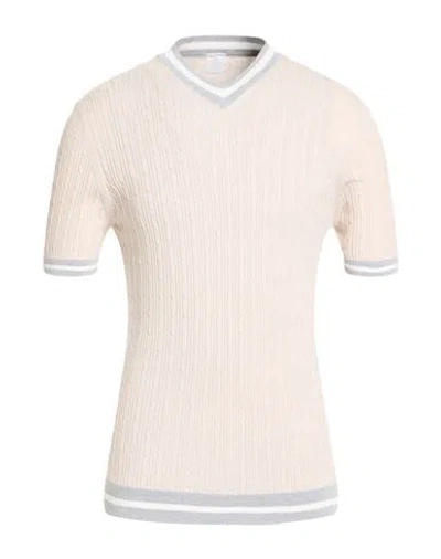 Eleventy Woman Sweater Off White Size M Cotton In Neutral
