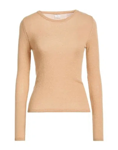 Eleventy Woman Sweater Sand Size Xs Cashmere In Beige
