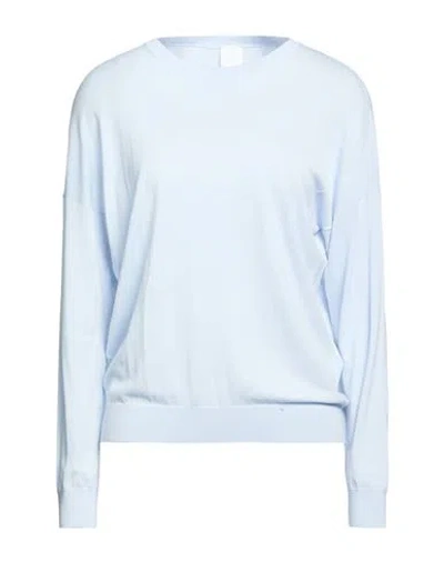 Eleventy Woman Sweater Sky Blue Size S Wool