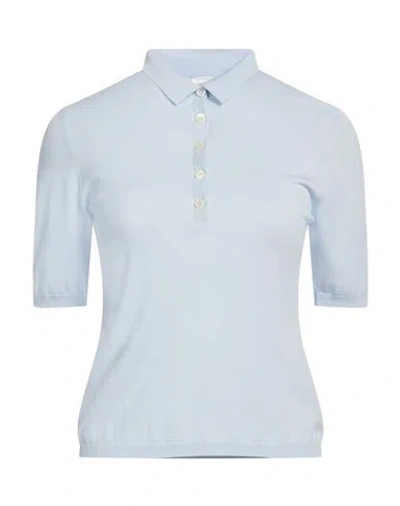 Eleventy Woman Sweater Sky Blue Size Xs Wool