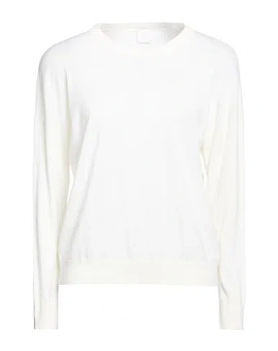 Eleventy Woman Sweater White Size S Wool