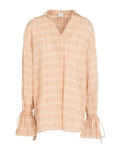 Eleventy Woman Top Apricot Size 2 Cotton In Orange