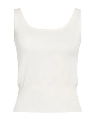 Eleventy Woman Top Ivory Size S Silk, Viscose In White