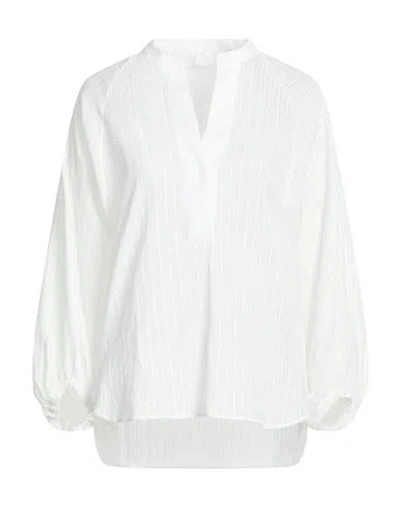 Eleventy Woman Top White Size 2 Cotton