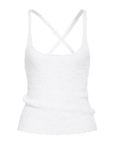 Eleventy Woman Top White Size S Cotton