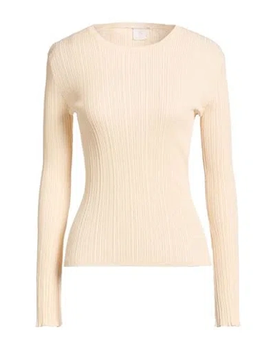 Eleventy Woman T-shirt Cream Size S Cotton In Multi