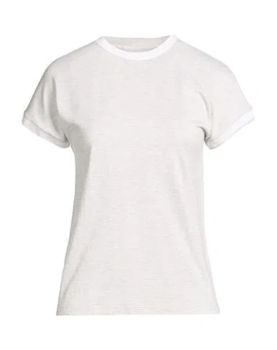 Eleventy Woman T-shirt Light Grey Size S Cotton In Gray