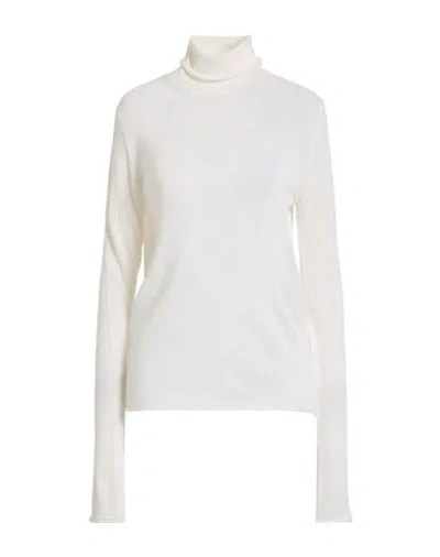 Eleventy Woman Turtleneck Cream Size Xl Cashmere In White