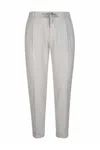 Eleventy Drawstring Trousers In White