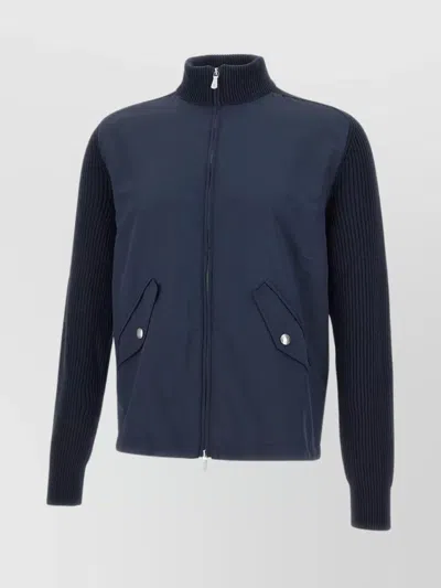 ELEVENTY WOOL AND COTTON JACKET