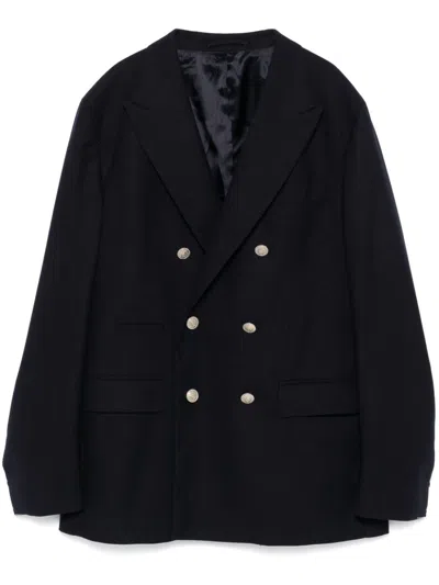 Eleventy Wool Blazer In Blue