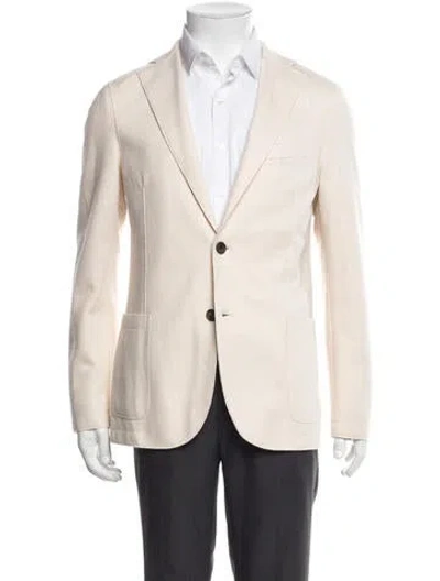 Pre-owned Eleventy Wool Blazer In Brown