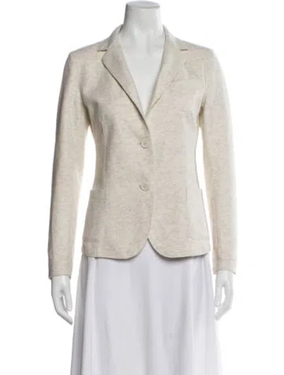 Pre-owned Eleventy Wool Blazer In Neutral