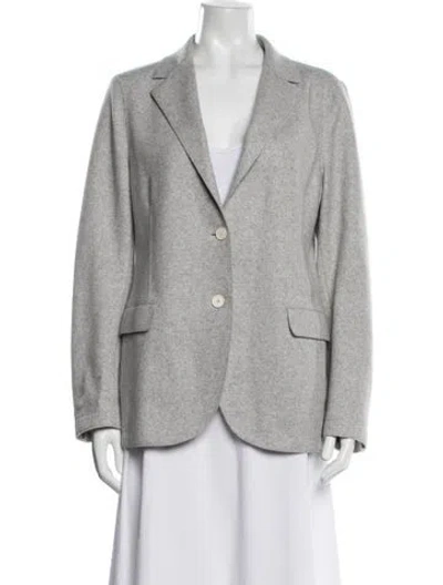 Pre-owned Eleventy Wool Blazer In Neutrals