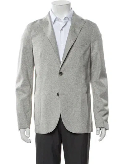 Pre-owned Eleventy Wool Blazer W/ Tags In Gray