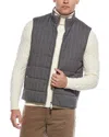 Eleventy Wool-blend Gilet In Gray