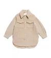 Eleventy Wool-blend Knitted-sleeve Coat In Neutral