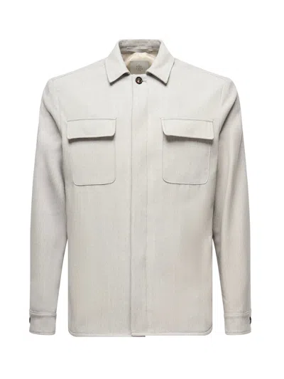 ELEVENTY WOOL BLEND OVERSHIRT