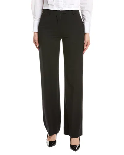Eleventy Wool-blend Pant In Black