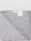Eleventy Wool Blend Scarf With Intricate Pattern