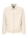 Eleventy Wool Bomber Jacket In Neutral