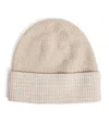 Eleventy Wool-cashmere Beanie In Neutral