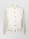 Eleventy Wool Cashmere Bomber Jacket