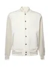 Eleventy Wool Cashmere Bomber Jacket