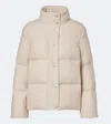 Eleventy Wool Down Jacket In Brown