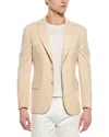 Eleventy Wool Jacket In Neutral