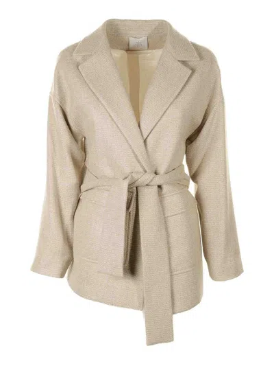 Eleventy Wool Jacket In Beige