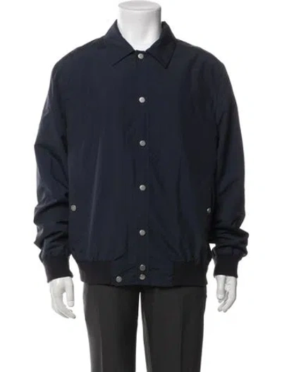 Pre-owned Eleventy Wool Jacket In Blue