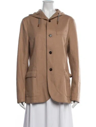 Pre-owned Eleventy Wool Jacket In Neutrals