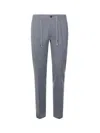 Eleventy Drawstring Waist Casual Pants In Gray