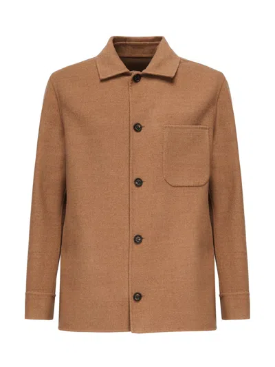 ELEVENTY WOOL OVERSHIRT