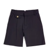 ELEVENTY WOOL PLEATED SUIT SHORTS (2-16 YEARS)
