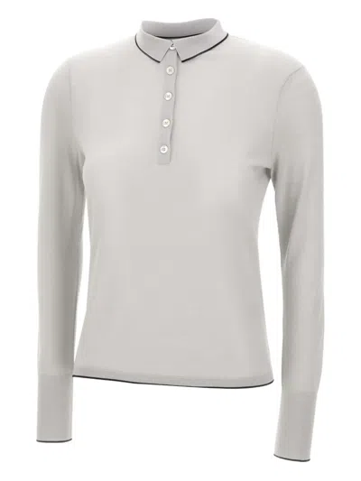 ELEVENTY WOOL POLO TOP