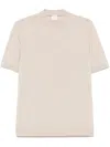 Eleventy Jersey T-shirt In Beige
