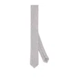 Eleventy Wool Tie In Gray