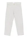 Eleventy Linen Trousers In White