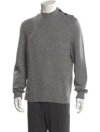 Pre-owned Eleventy Wool Turtleneck Polo Sweater In Multi