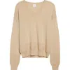 Eleventy Wool V-neck Sweater In Neutral
