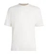 Eleventy X Harrods Linen Double-layer T-shirt In White