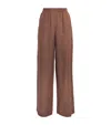 Eleventy X Harrods Linen Elasticated Palazzo Trousers
