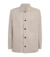Eleventy Button-fastening Patch-pocket Jacket In Brown