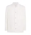 Eleventy X Harrods Linen Overshirt In White