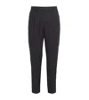 Eleventy X Harrods Linen Tailored Trousers In Black