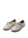Eleventy Leather Sneakers In Pattern